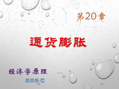 经济学通货膨胀