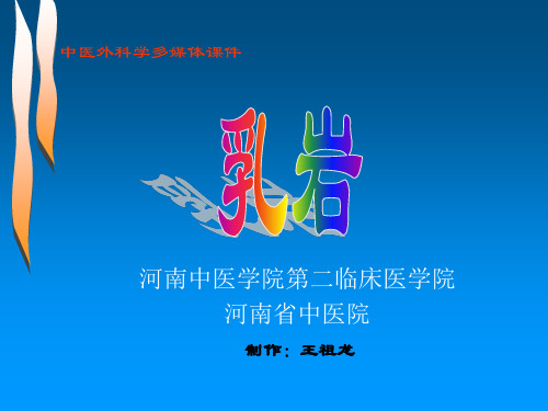 乳岩PPT课件