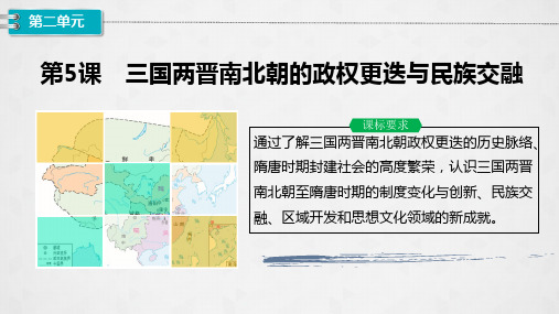 第5课 三国两晋南北朝的政权更迭与民族交融 