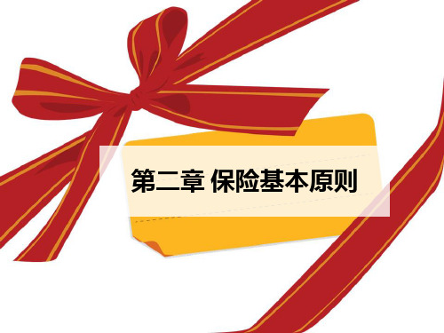 二保险法基本原则——最大诚信原则精品PPT课件