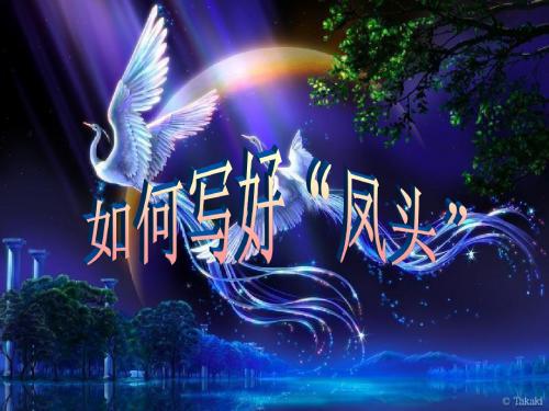 初中作文训练指导课件：如何写出精彩的凤头 (2)