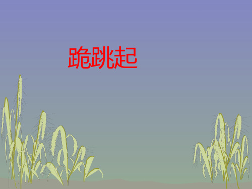 体育与健康《跪跳起1》优质课件