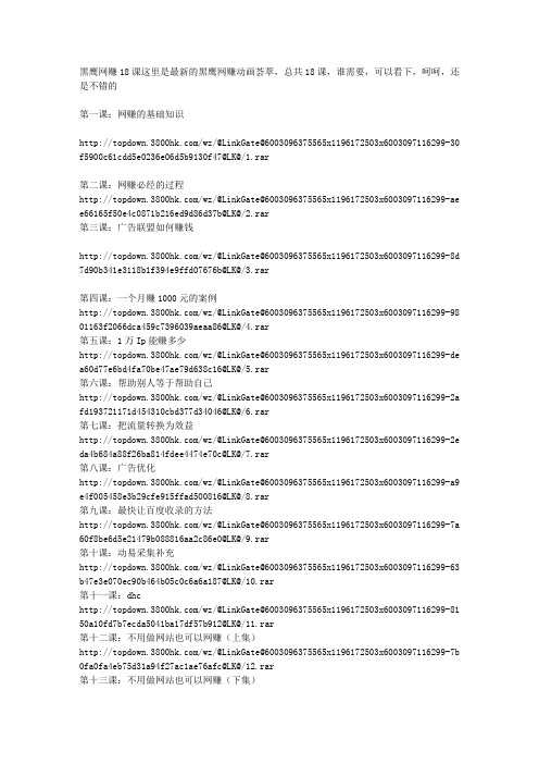 黑鹰vip大米网赚教程