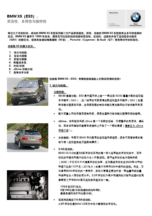 BMW X5 Promotion letter_chs