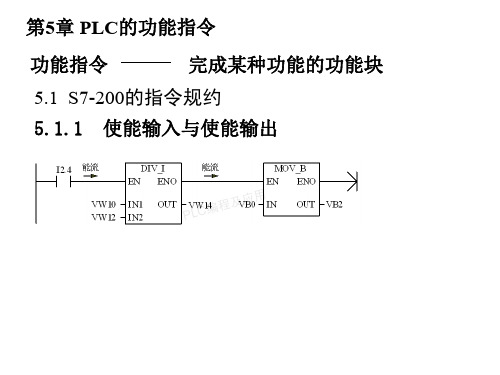 PLC的功能指令