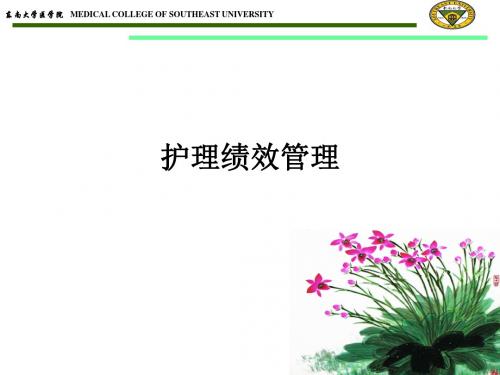 护理绩效管理ppt课件