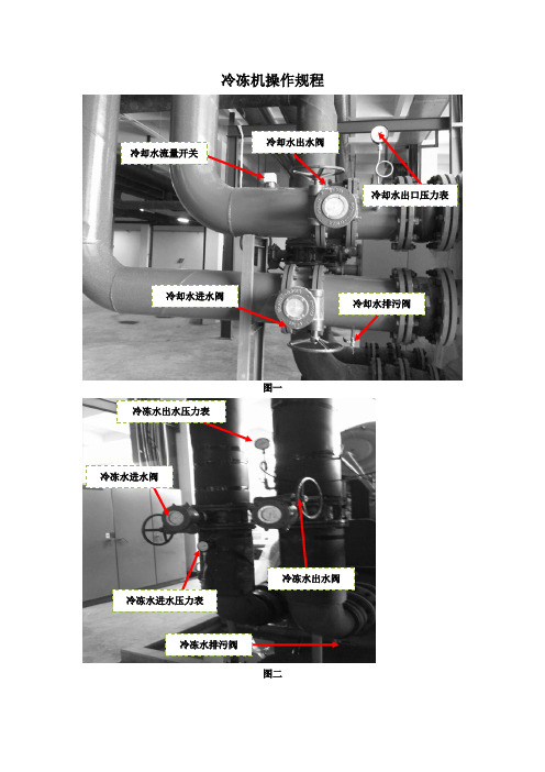 冷冻机操作规程
