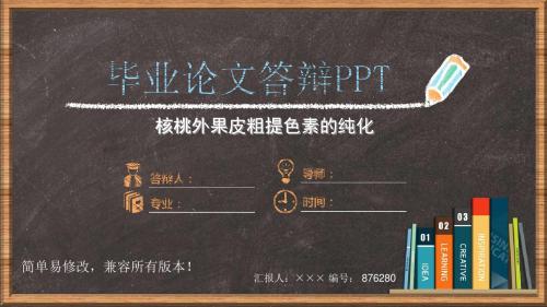 绝对精美最新三门峡职业技术学院毕业论文答辩模板
