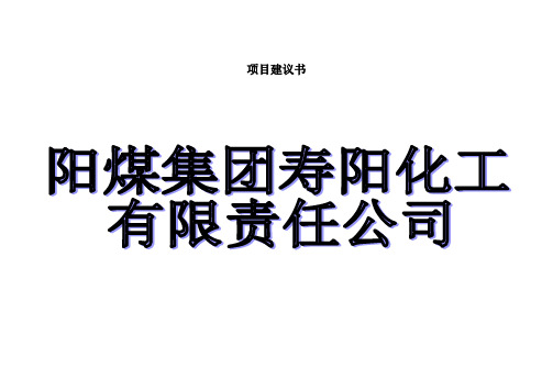 项目建议书