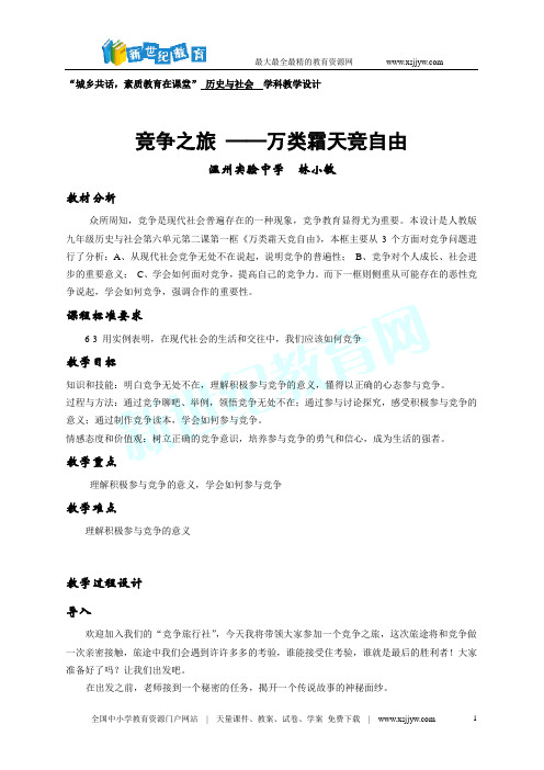 综合探究四 回顾近代中国的百年历程 教学设计 (2)