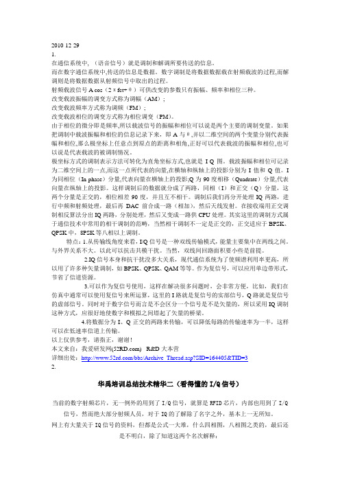 看得懂的IQ信号