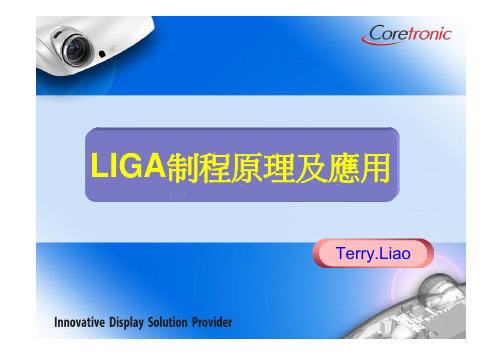 LIGA 制程原理及应用(初稿)