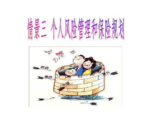 情景3个人风险管理和保险规划讲解
