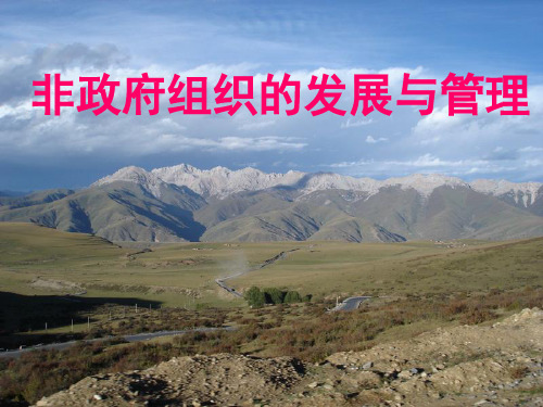非政府组织[1]