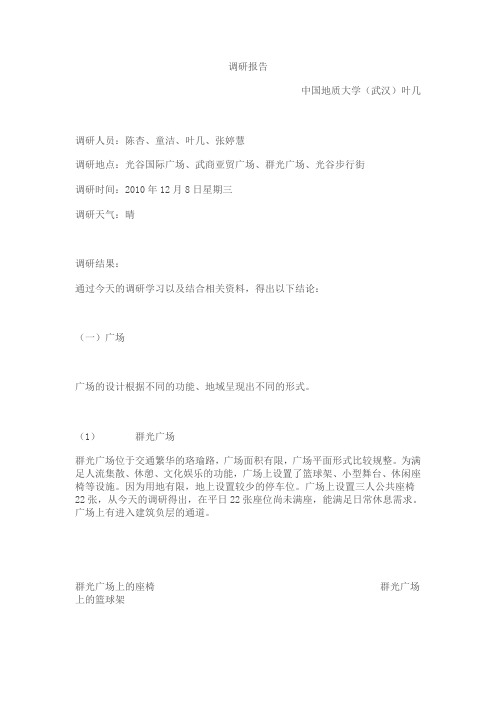 调研报告