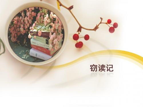 初中语文《窃读记》(共25张)ppt15