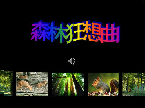 小学音乐_森林狂想曲教学课件设计