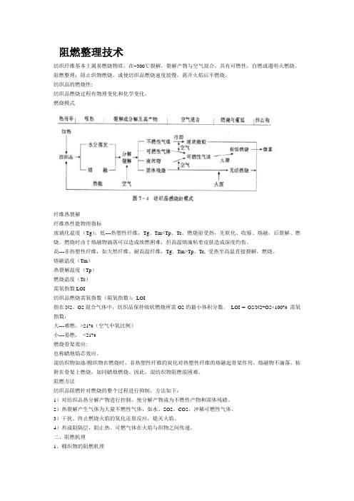 阻燃整理技术