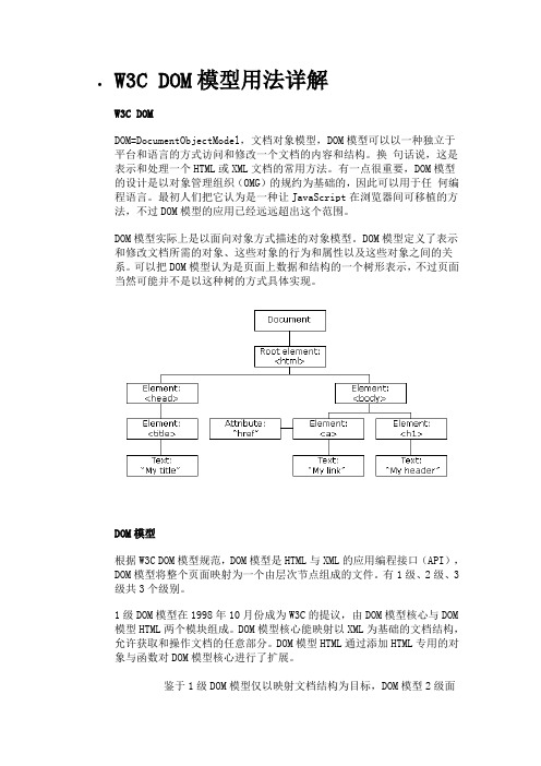 dom资料