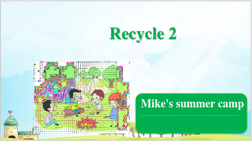 五年级下册英语精品ppt-Recycle2 人教版 (20张)PPT-完美版