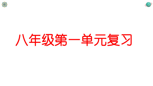 人教版道德与法治八年级上册第一单元走进社会生活复习(共31张PPT)
