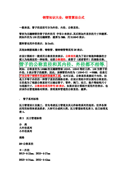 钢管知识大全