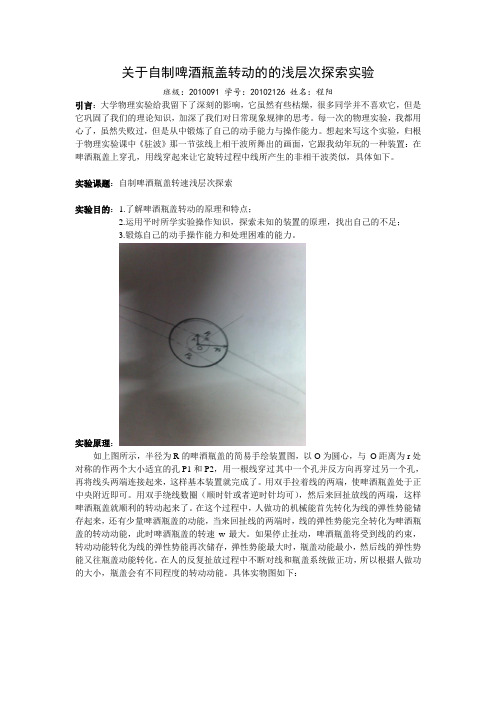 大学物理实验论文