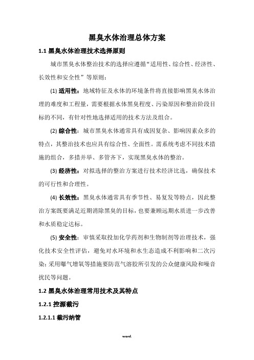黑臭水体治理方案#精选.