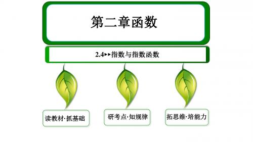 高考数学专题复习课件：指数函数 (共29张PPT)