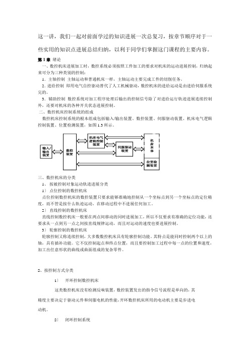 数控机床电气控制总复习