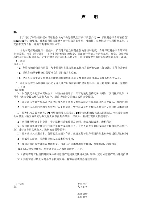 大型事务所的财务核查程序及流程(参考)