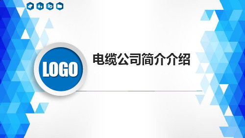 电缆公司简介介绍PPT课件