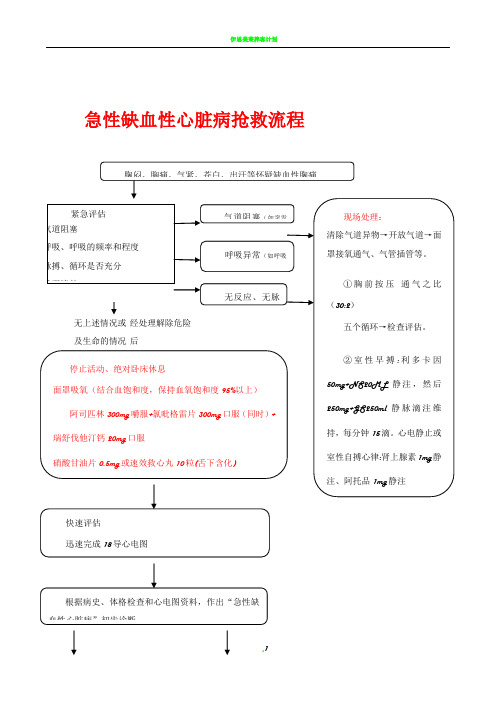 新12种急诊抢救流程图2