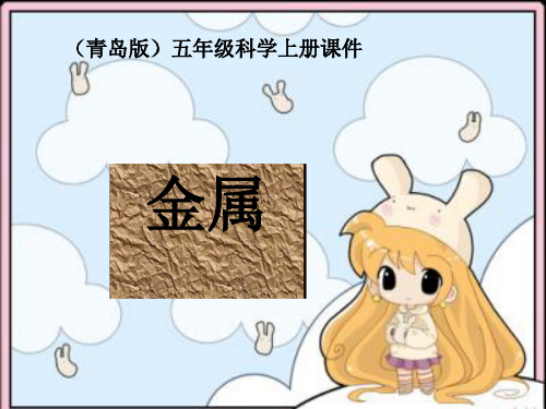 青岛版五年制科学五年级上册《金属》课件