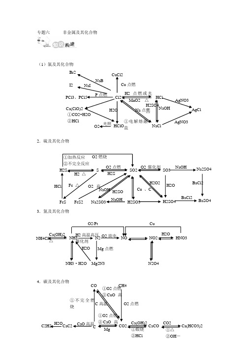 2013年江苏高考化学二轮复习教案专题六《非金属及其化合物》