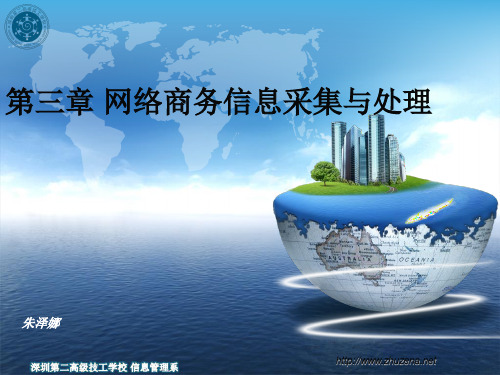 第三章 网络商务信息采集与处理