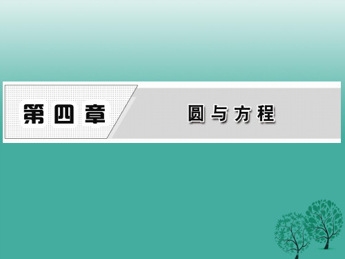 高中数学4.1.1圆的标准方程课件新人教A版必修2