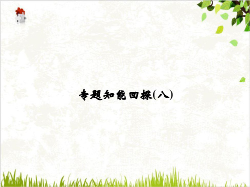(江苏)高考化学一轮复习PPT课件(原文)专题知能回探溶液中的离子反应(新)