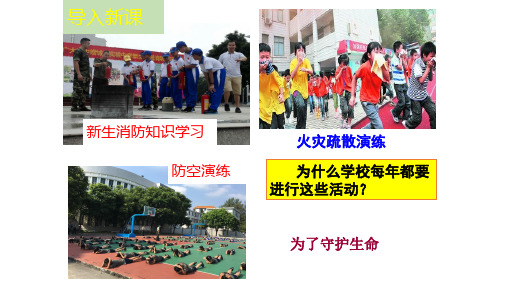 【部编版】守护生命教学课件2