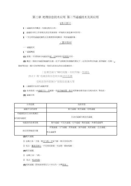 高中地理第三章地理信息技术应用第二节遥感技术及其应用习题湘教版必修3(20210224041234)