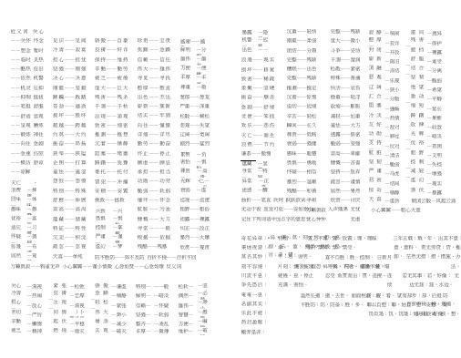 (完整word版)六年级下册近义词反义词