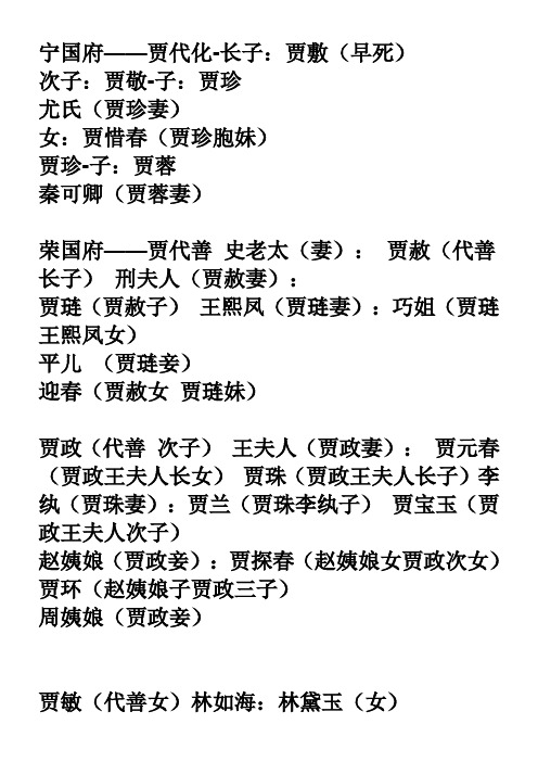 红楼梦十二钗及判词