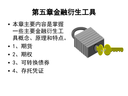 金融衍生品课件