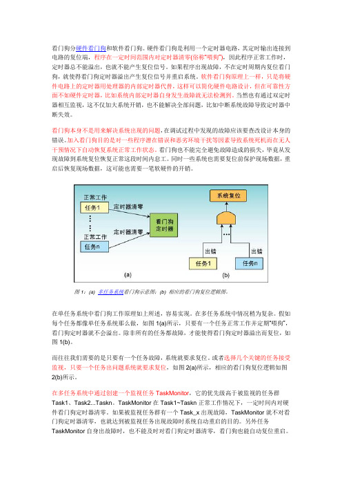 软件看门狗和硬件看门狗