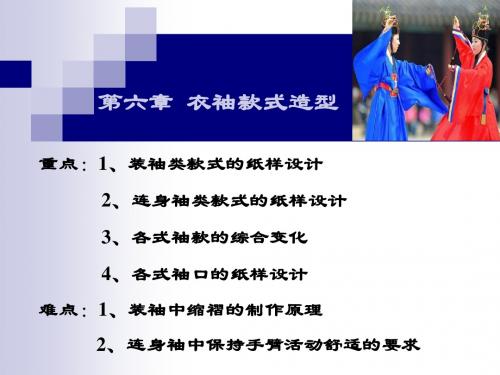 衣袖款式造型设计要点