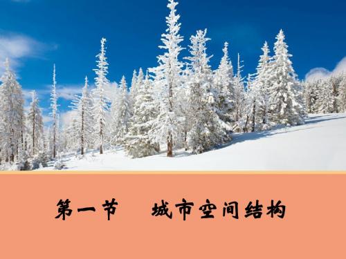[地理PPT课件]城市空间结构