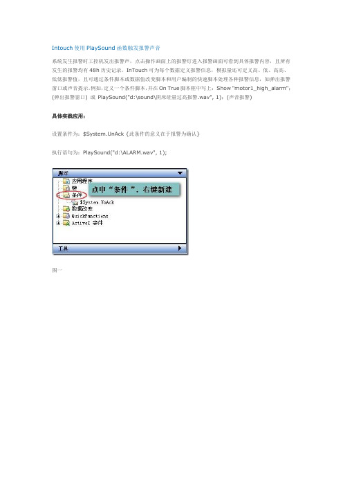 intouch alarm docment