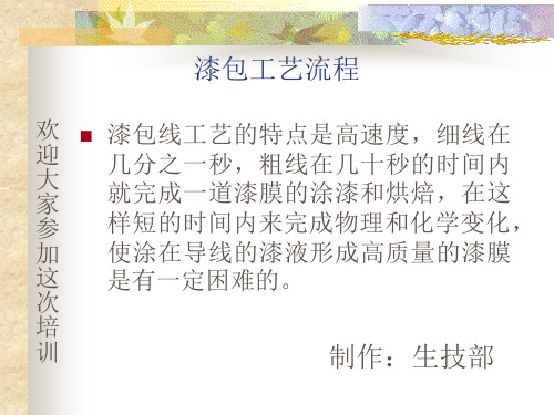 漆包工艺流程.