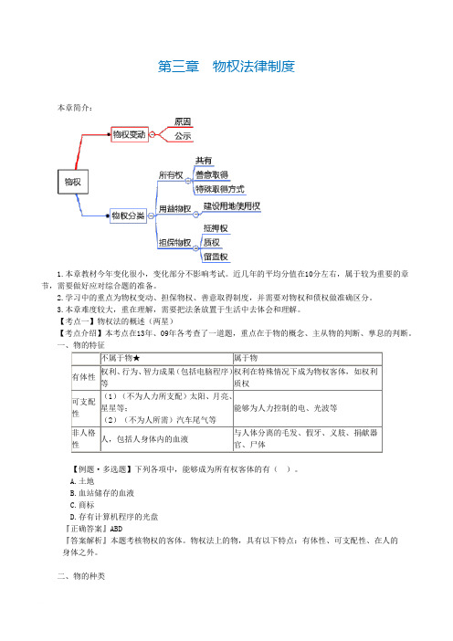 注册会计师考试《经济法》第3章