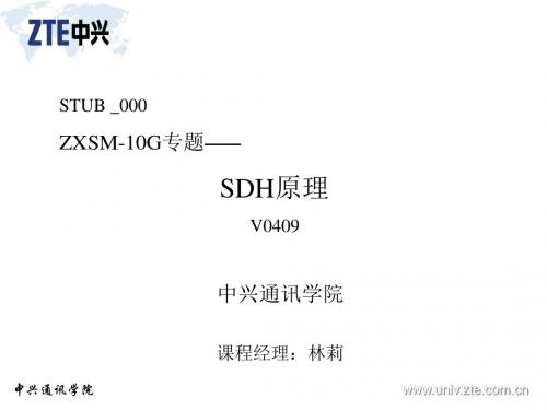 SDH原理.